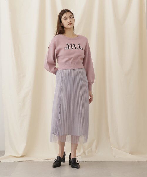 2Wayシャイニーチュールスカート | JILL by JILL STUART（ジルバイジル