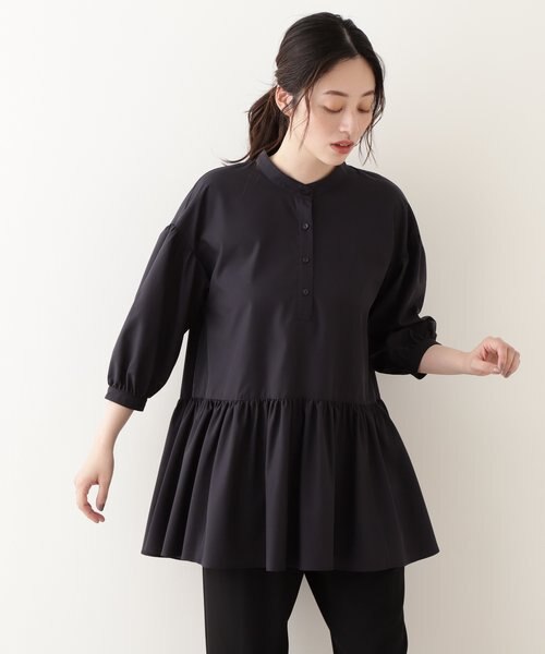 ティアードチュニックブラウス Natural Beauty Basic ナチュラルビューティーベーシック の通販 Mall