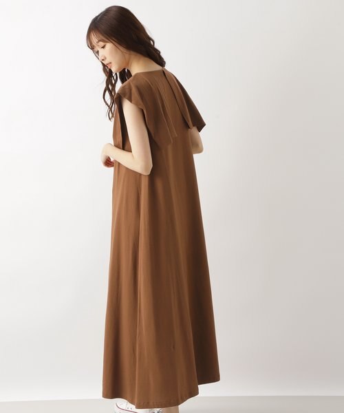 セーラーカラーカットソーワンピース Natural Beauty Basic ナチュラルビューティーベーシック の通販 Mall