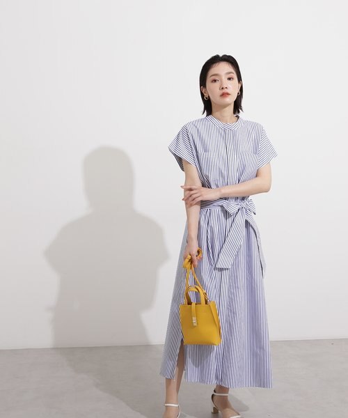 ウエストマークフォルムシャツワンピース Natural Beauty Basic ナチュラルビューティーベーシック の通販 Mall