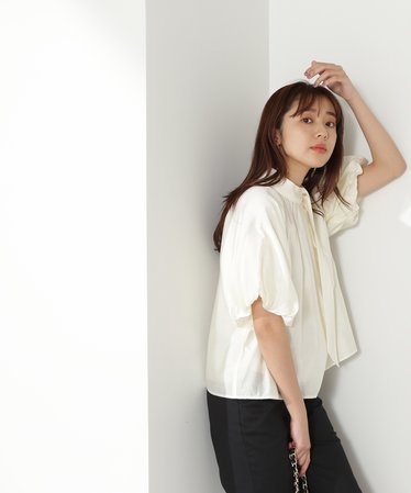 驚きの値段で - natural beauty basic 白 ブラウス M - ブランド品買取