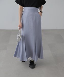 [低身長サイズ／Sシリーズ]シャイニーフレアマーメイドスカート