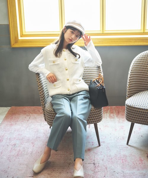 ハイウエストテーパードパンツ | PROPORTION BODY DRESSING