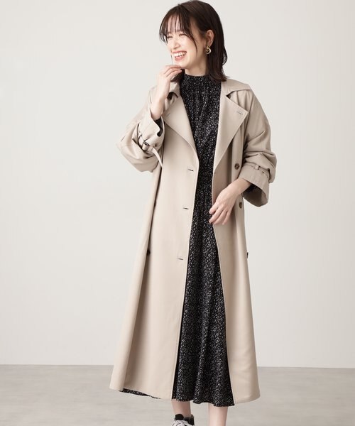 オーバーサイズトレンチコート N Natural Beauty Basic エヌドット ナチュラルビューティーベーシック の通販 Mall