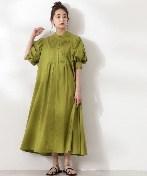 ピンタックワンピース N Natural Beauty Basic エヌドット ナチュラルビューティーベーシック の通販 Mall