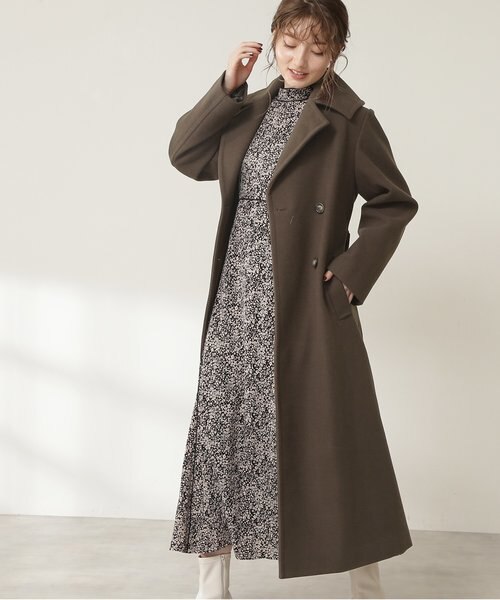 ビッグカラーロングコート《S Size Line》 | N. NATURAL BEAUTY BASIC 