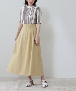 タックボリュームフレアスカート《S Size Line》