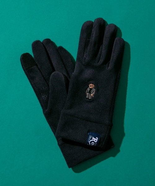 Roster Bear 別注ダメリーノベアフリースグローブ Nano Universe ナノ ユニバース の通販 Mall