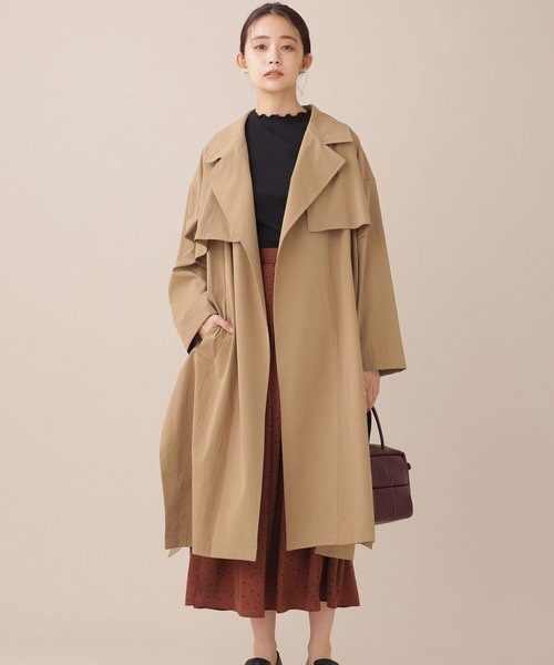 ラフトレンチコート Nano Universe ナノ ユニバース の通販 Mall