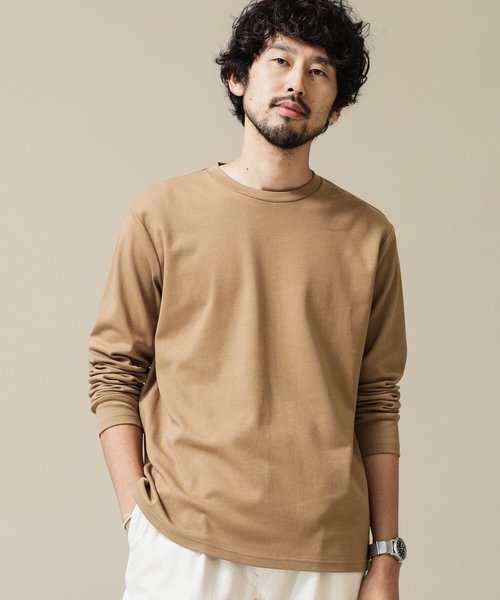 イヤな臭いを軽減》Anti SmellクルーネックロングスリーブＴシャツ