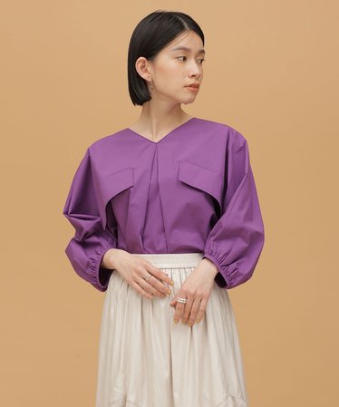 レディースのシャツ・ブラウス（パープル/紫色）通販 | &mall