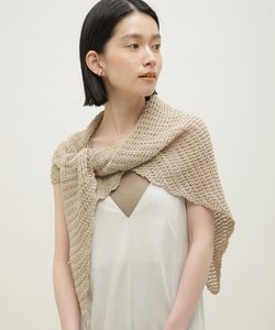 THROW／Triangle Mesh Shawl