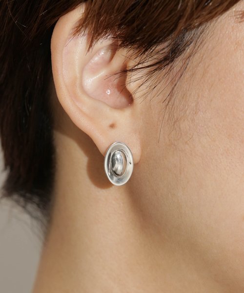 PHILIPPE AUDIBERT／Eole earrings シルバー | nano・universe（ナノ
