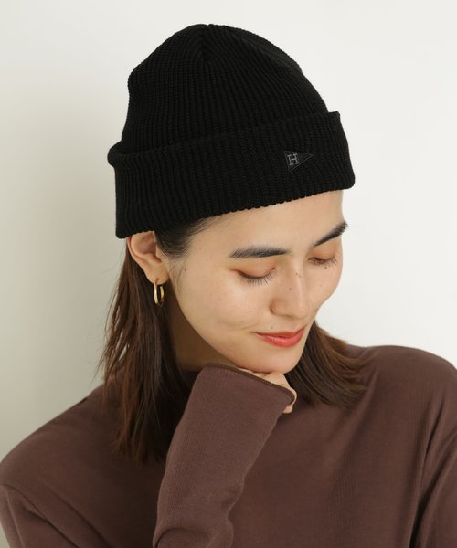 Healthknit／別注ペナント刺繍ニットキャップ