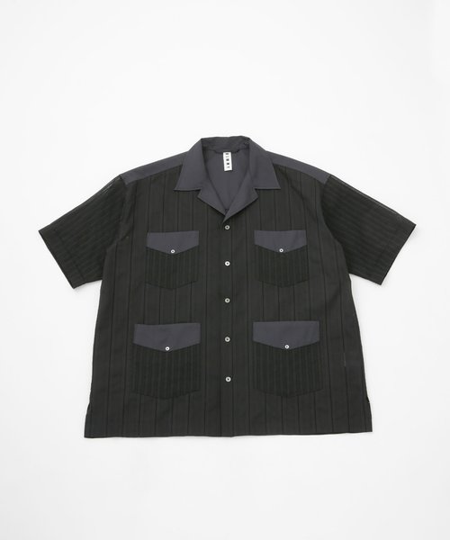 KIMMY／LENO　CLOTH　CUBAN　SS　SHIRT