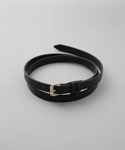 MAISON BOINET／15mm belt in nappa leather | nano・universe（ナノ