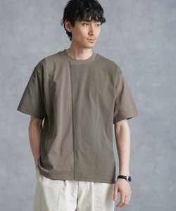 デザイン切替クルーネックTシャツ