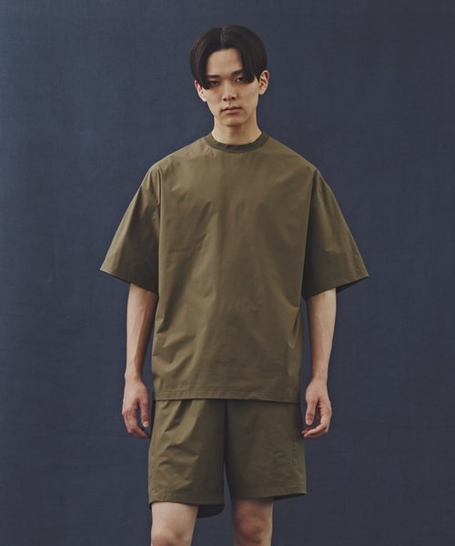 「Commonuse」SOLOTEXクルーネックTシャツ