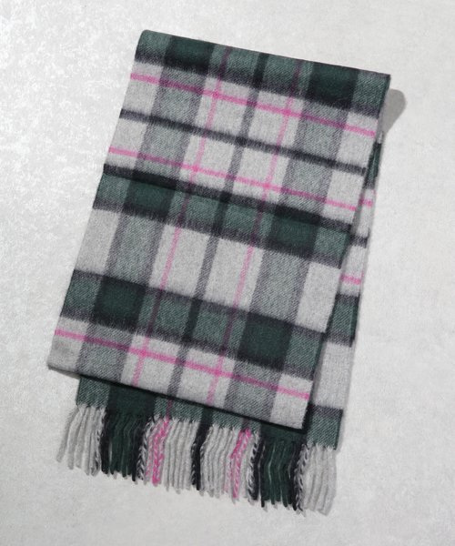 Joshua Ellis／CLASSIC PLAID SOLDER SCARF