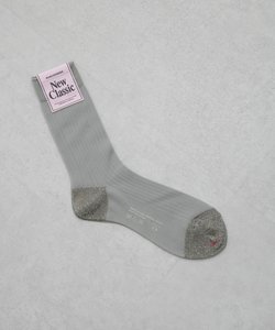 MARCOMONDE／wide rib bicolor socks