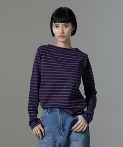 ORCIVAL／BOAT NECK L／S P.O.