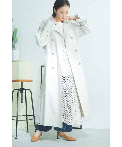 通販豊富な トレンチコート Rosebud ローズバッド の通販 Mall 通販超激