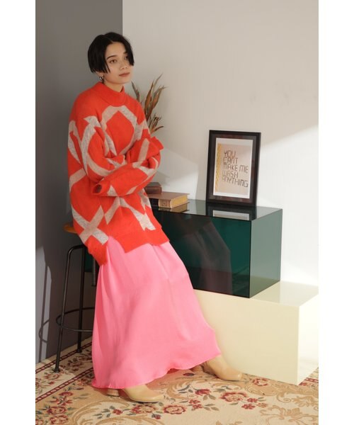 ３way クロスチェックニット カラーキャミワンピースインナー Rosebud ローズバッド の通販 Mall