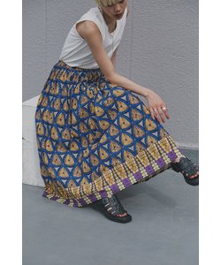 アフリカンプリントスカート