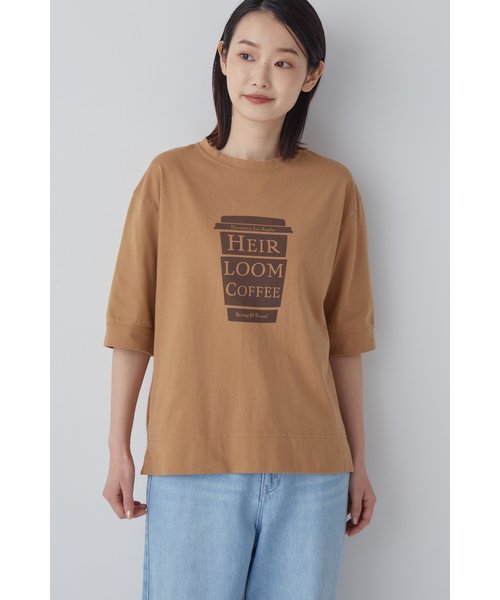 コーヒー染めＴシャツ