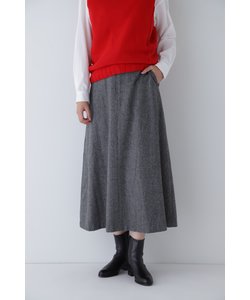 ◆ヘリンボーンツィードスカート