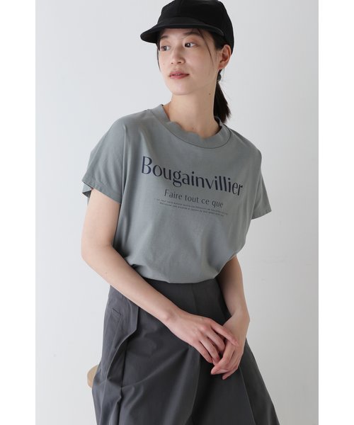 ◆ロゴプリントプレーティングＢＩＧＴシャツ