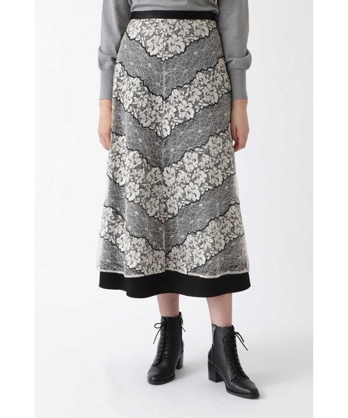 お得な特別割引価格 アレクサチュールレーススカート ひざ下スカート Pearlmedia Com