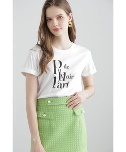 ◆Pouvoir de l’art　ロゴＴシャツ