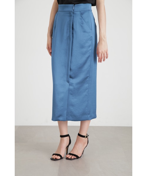 ◇ウールフラノウエストメタルスカート | PINKY&DIANNE（ピンキー  