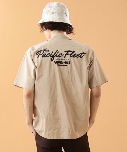 パシフィック フリート ワークシャツ／PACIFIC FLEET WORK SHIRT