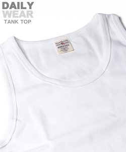 《DAILY／デイリー》RIB TANK TOP／リブ タンクトップ  デイリーウェア