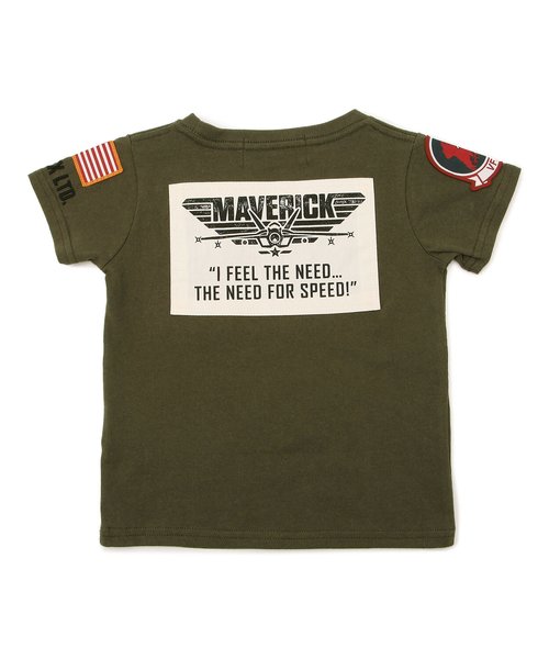 TOP GUN MAVERICK／キッズポケット Tシャツ／KIDS POCKET T-SHIRT