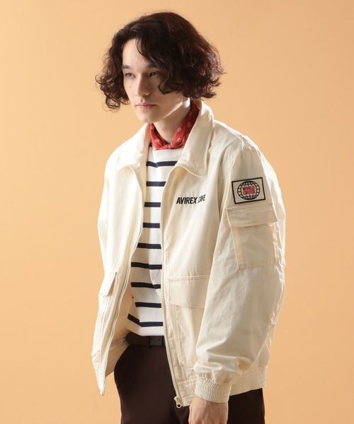 激レア!AVIREXアヴィレックス シルク製スカジャン フライトジャケット L SOUVENIR COLLECTION》VELVETEEN SUKA JACKET ⁄ 別珍 スカジャン