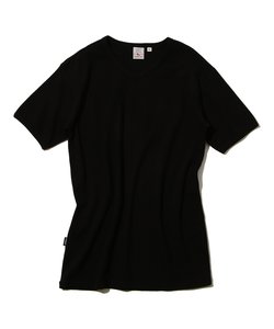 《DAILY／デイリー》MINI WAFFLE S／S V-NECK T-SHIRT／ミニワッフル 半袖 ブイネック Tシャツ 