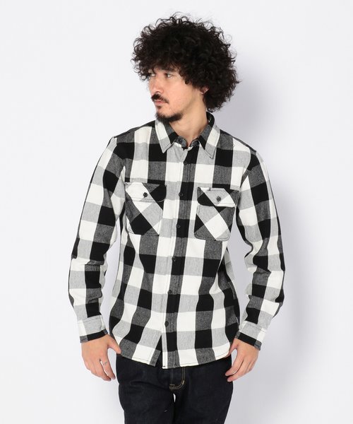 デイリー フランネル ブロックチェックシャツ／ DAILY FLANNEL BROCK