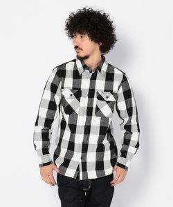 《DAILY／デイリー》DAILY FLANNEL／ デイリー フランネル ブロックチェックシャツ