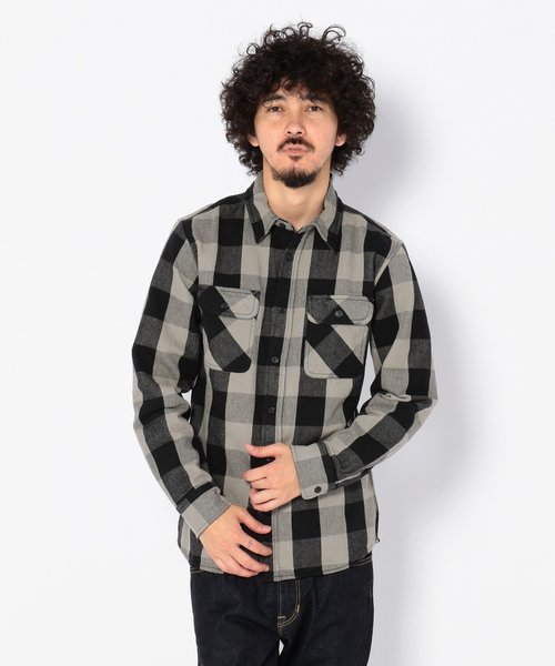 デイリー フランネル ブロックチェックシャツ／ DAILY FLANNEL BROCK