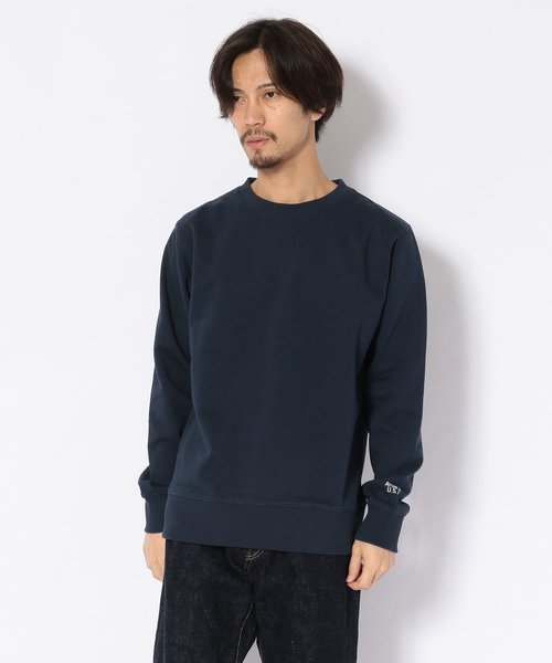 DAILY》CREW SWEAT／無地 クルーネックスウェット デイリーウェア