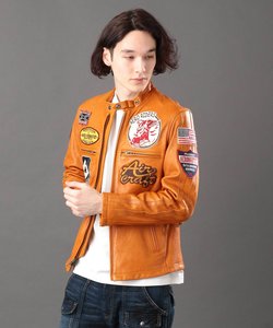 《REBUILD COLLECTION》パッチドライダース ／ PATCHED RIDERS JACKET