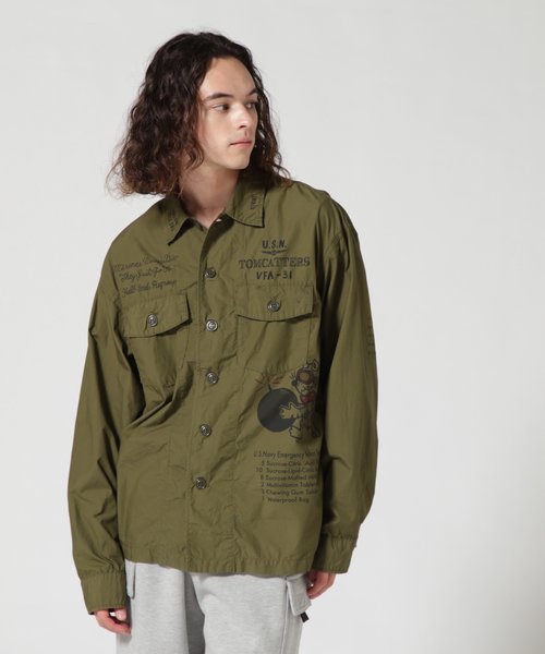 ユーティリティー シャツ トムキャッター ／ UTILITY SHIRT TOMCATTER