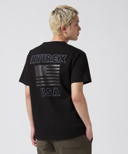 《WEB&DEPOT限定》S／S CREW NECK T STAR SPANGLED BANNER／クルーネック Tシャツ 星条旗