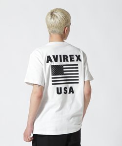 《WEB&DEPOT限定》S／S CREW NECK T STAR SPANGLED BANNER／クルーネック Tシャツ 星条旗