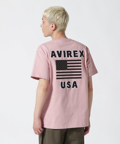 《WEB&DEPOT限定》S／S CREW NECK T STAR SPANGLED BANNER／クルーネック Tシャツ 星条旗