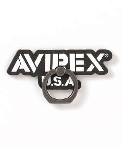 《直営店限定》BUNKER RING 'AVIREX' ／ バンカー リング ／ スマホリング