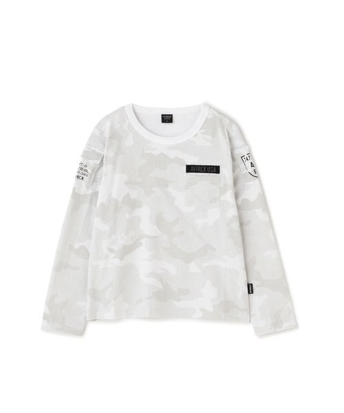 FATIGUE CREW NECK L／S T-SHIRT／ファティーグ クルーネック 長袖 T  